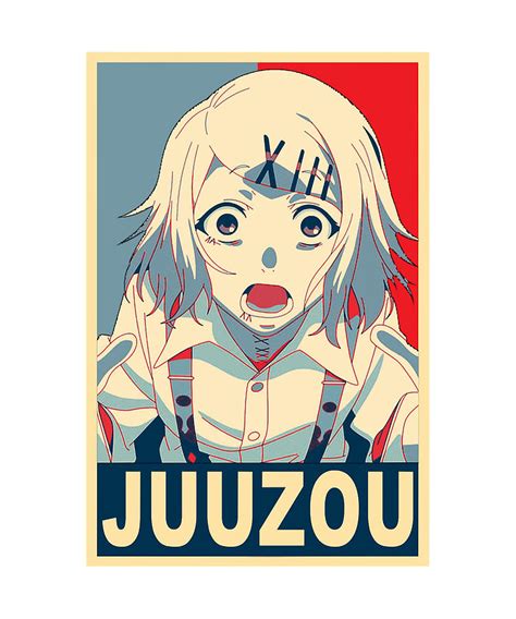 Overcome Hardship Juuzou Suzuya Poster Cute Fan Digital Art By Smino