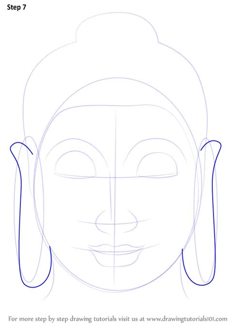How To Draw Buddha Face Buddhism Step By Step