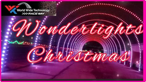 Wonderlights Christmas Synchronized Lights At Worldwide Technology Raceway Madison Il St