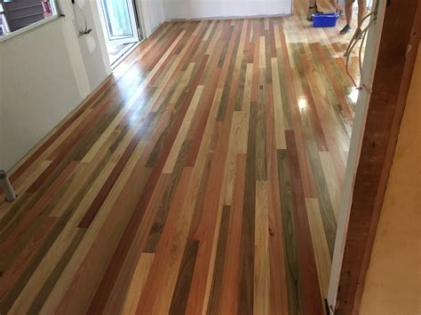 Mixed Hardwood Floor Rose Gum Tallow Pearl Beech And Spotted Gum