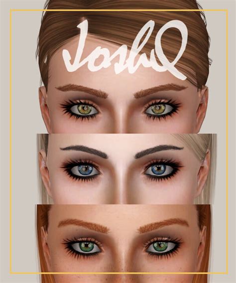 Eyebrow Pack 1 Downloads The Sims 3 Loverslab