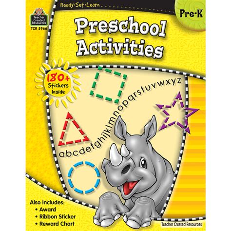 Ready-Set-Learn: Preschool Activities - TCR5966 | Teacher Created Resources