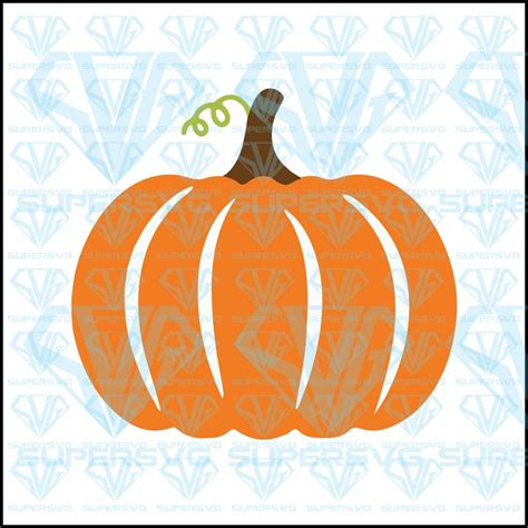 Fall Pumpkin Svg Files For Silhouette Files For Cricut Svg Dxf Eps