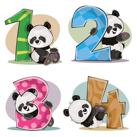 10 Dibujo Oso Panda Bebe