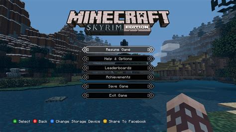 Skyrim Llega Al Universo De Minecraft Xbox 360 Edition