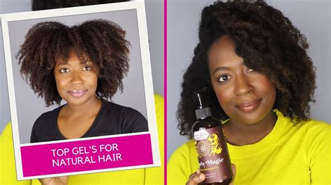 Best Gels To Style Natural Hair Updated Favorites Youtube
