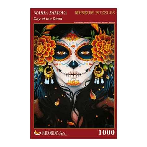 Rompecabezas Ricordi Day Of The Dead Maria Dimova 1000 Piezas Promart