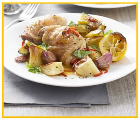 One-pan simple summer chicken | Summer chicken, Chicken recipes, Summer chicken recipes