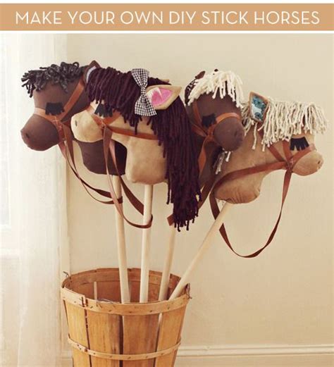 Make It Diy Stick Horses Stick Horses Crafts Horse Crafts