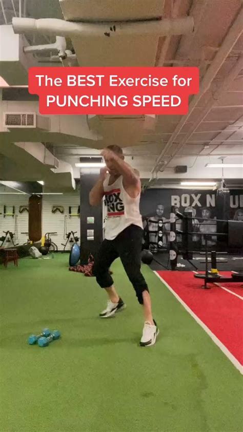 The Best Exercise For Punching Speed Boxing Tony Jeffries Olympic