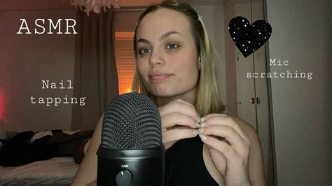 A Basic Asmr Video Nail Tapping And Mic Scratching More 💕 Youtube