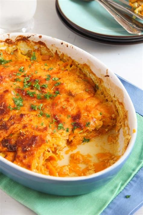 Creamy Sweet Potato Dauphinoise Or Gratin Where Is My Spoon