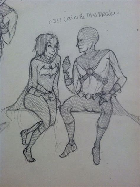 Cassandra Cain And Tim Drake By R Y N On Deviantart