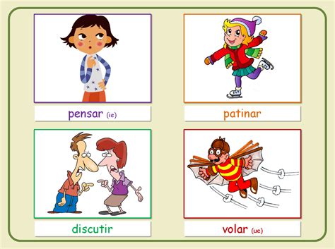 Losverbos05png 1411×1051 Verbos Verbos En Espanol Aprender Español
