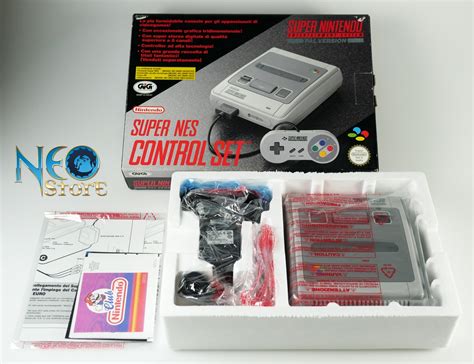 Super Nintendo Snes System Pal Console Completeboxed