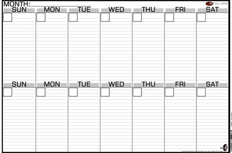 Free 2 Week Calendar Template Weekly Calendar Template Excel