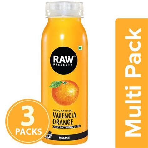 Buy Raw Pressery Valencia Orange 100 Natural Cold Pressed Juice