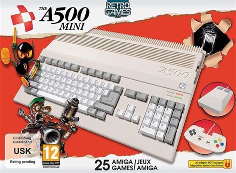 The A500 Mini Classic Amiga Retro Games