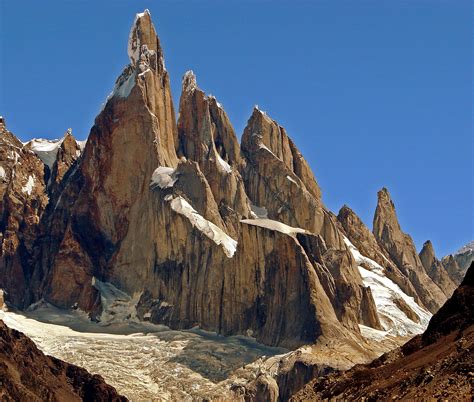 Climbing Cerro Torre Iconic Mountain In Patagonia