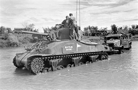 Battlin Basic M4 Composite Hull Sherman Of The 44th Tank Battalion In