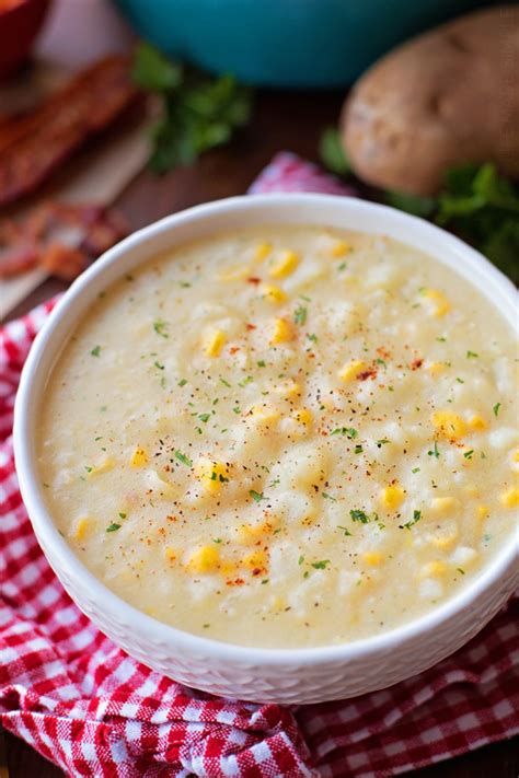 Potato Corn Chowder With Bacon Life Made Simple