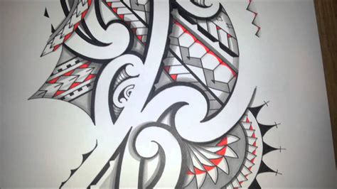 The idea of solid color is like the sponge i explained earlier. Awesome Maoristyle drawing! Handdrawn tribal tattoo with ...
