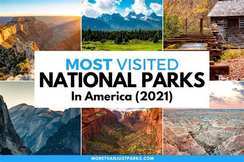10 Most Visited Us National Parks Updated Complete List 2022