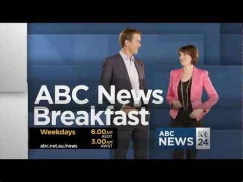 News corp is a network of leading companies in the worlds of diversified media, news, education, and information services. ABC News 24 - ABC News Breakfast promo [Virginia Trioli ...