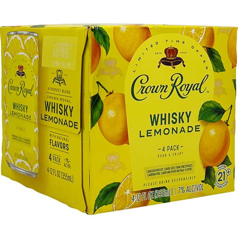 Crown Royal Whiskey Lemonade Gotoliquorstore