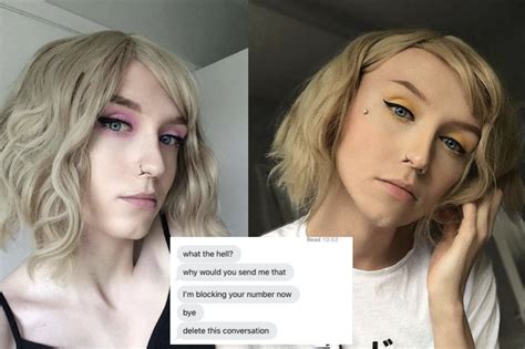Dude Who Sent Dick Pic To Trans Woman Shocked When She Sends Back Pic