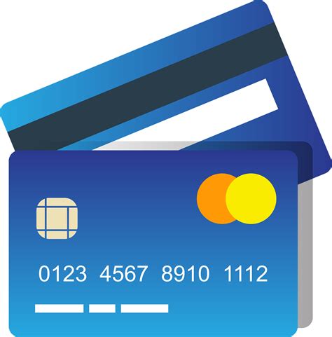 Blue Credit Card Clipart Photo Credit Card Icon Png Transparent Png