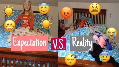 morning routine expectation vs reality youtube