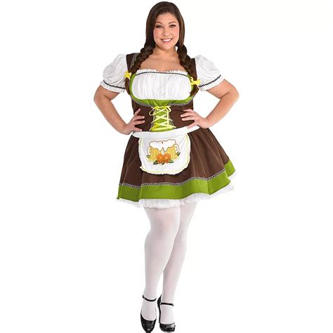 plus size oktoberfest dress for adults party city