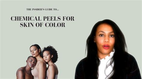 Chemical Peels For Skin Of Color The Best Chemical Peels For Black