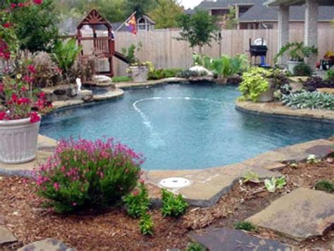Rock Garden Patio Ideas Elegant And Also Attractive Backyard Pool