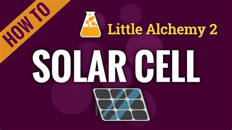 Time is a unique element in little alchemy 2. solar cell - Little Alchemy 2 Cheats