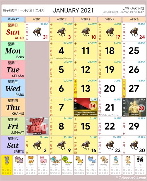 Birthday of the governor of sabah: Malaysia Calendar Year 2021 - Malaysia Calendar