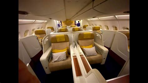 Thai Airways Airbus A380 Royal First Class Frankfurt To Bangkok Youtube