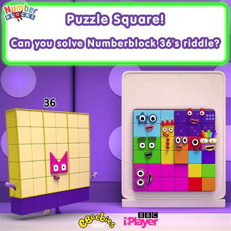 Numberblocks Can You Solve Numberblock 36s Riddle
