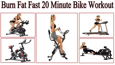 Burn Fat Fast 20 Minute Bike Workout Youtube