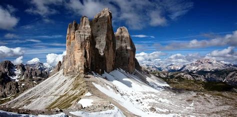 Three Peaks Of Lavaredo In Italy