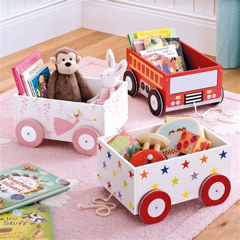 Pull Along Book Cart Our Dolls House Toddler Bedroom Create The
