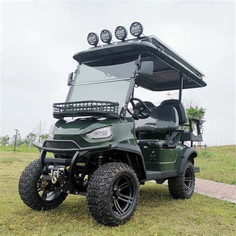 Best Price 72v Lithium Battery Electric 4x4 Golf Carts For Sale China