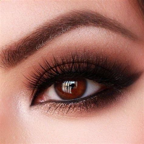 In the color wheel, you'll see that brown (which is in the orange it has several purples in it to enhance your eye color, while including several neutrals to keep this daytime appropriate. Makeup - 12 Easy Prom Makeup Ideas For Brown Eyes #2168570 - Weddbook
