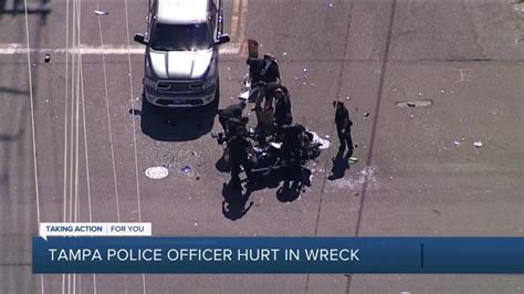 Tpd Officer Seriously Injured In Motorcycle Crash Remains At Hospitaloo