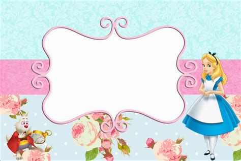 Alice In Wonderland Clip Art Borders