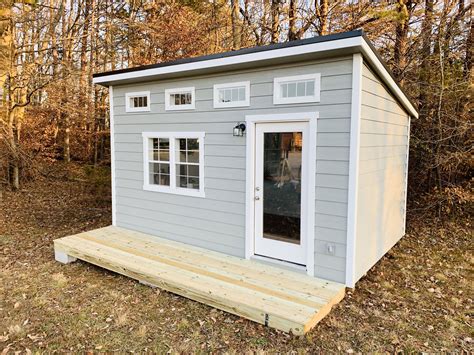 Studio Shed Home Office Guest House Shed Shed Homes Backyard Guest
