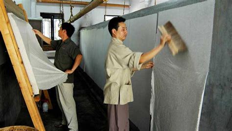 Introduction to the Xuan Paper Making in Anhui China.