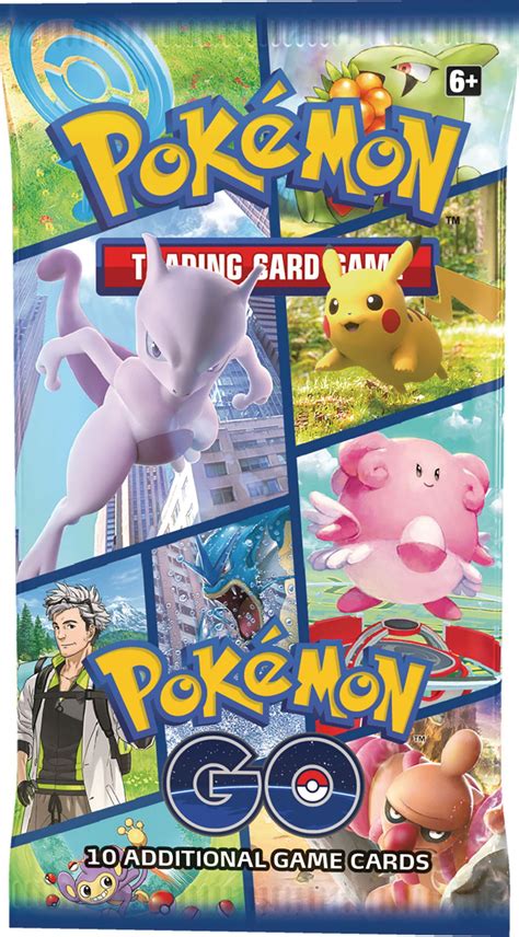 Buy Trading Card Game Pokemon Go Booster Pack 10 Cards Online At