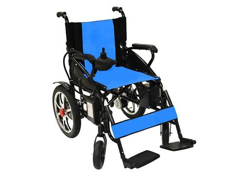 Electric Motorized Power Wheelchair Foldable Lightweight Heavy Duty